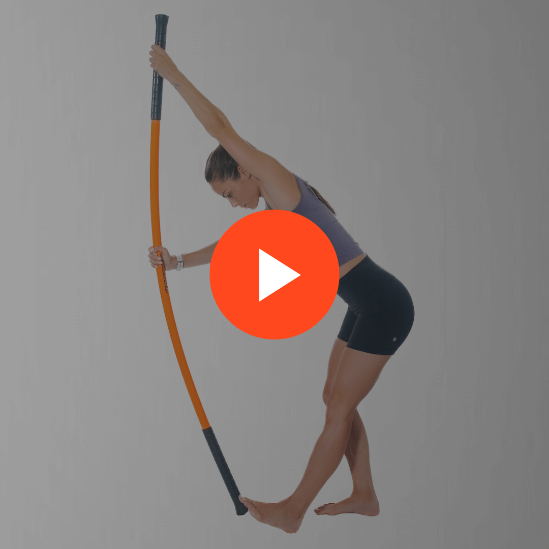 Exercise video thumbnail of workout with single short stick